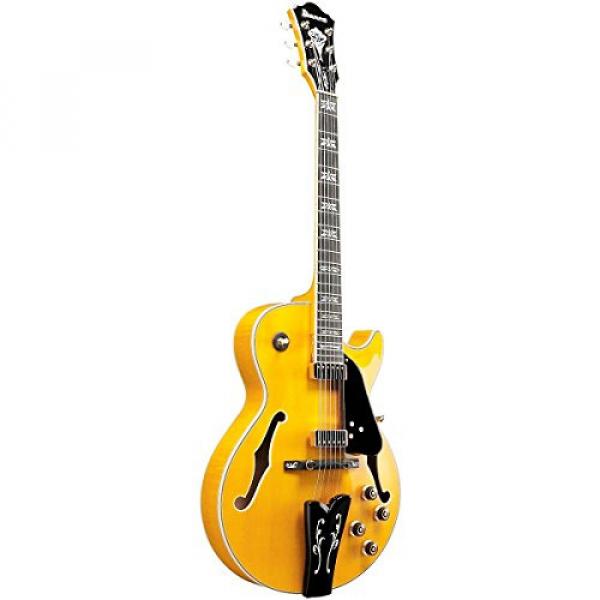 Ibanez Limited Edition George Benson Signature GB40THII Hollow Body Electric Guitar Antique Amber #5 image