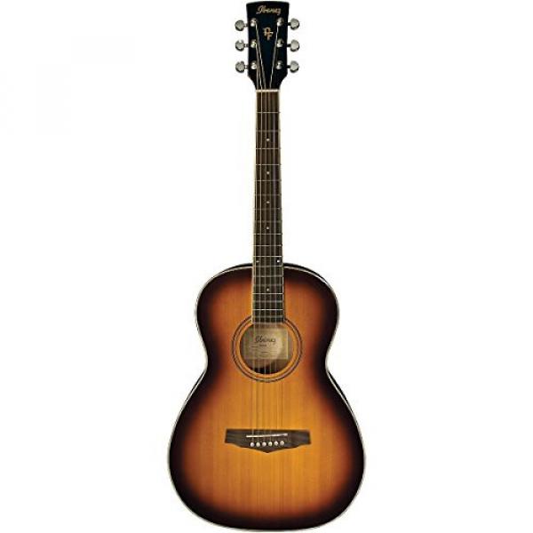 Ibanez PN15 Parlor Size Acoustic Guitar Brown Sunburst #2 image