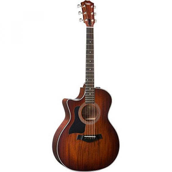 Taylor 300 Series 324ce-LH Grand Auditorium Left-Handed Acoustic-Electric Guitar #3 image