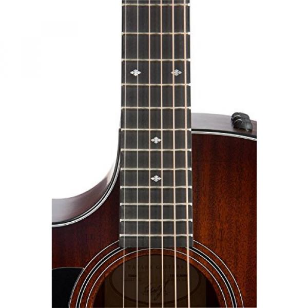 Taylor 300 Series 324ce-LH Grand Auditorium Left-Handed Acoustic-Electric Guitar #7 image