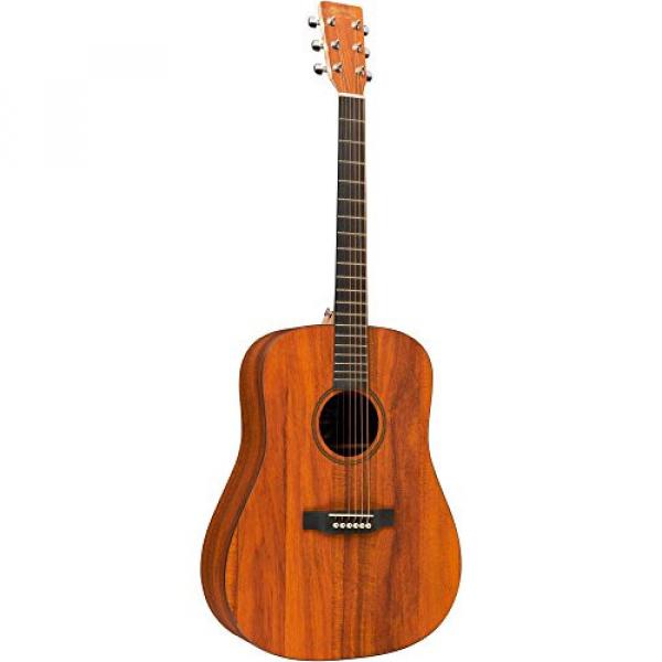 Martin X Series DXK2AE Dreadnought Left-Handed Acoustic-Electric Guitar Natural #3 image