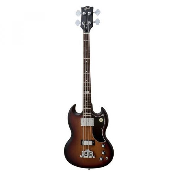 Gibson USA BASP14F2CH1 SG Special Bass 2014 4-String Bass Guitar - Fireburst Satin #1 image