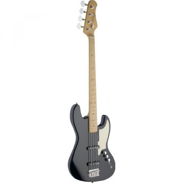 Stagg SBJ-50 BK Custom &quot;J&quot; Style Bass Guitar - Black #1 image