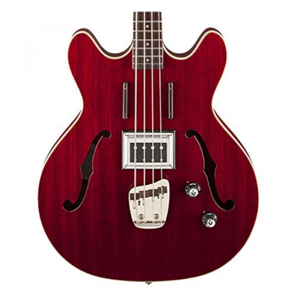 Guild Starfire Bass CHR-KIT-1 Semi-Hollow Electric Bass Guitar, Cherry Red #2 image
