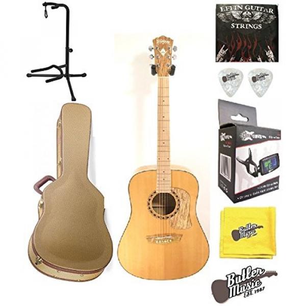 Washburn WCSD40SK Woodcraft Series Acoustic Guitar w/GD Tweed Hard case Plus More #1 image