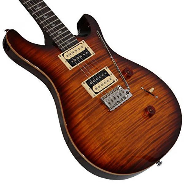 Paul Reed Smith Guitars CM4TS-KIT-1 Custom SE 24 Electric Guitar, Tobacco Sunburst #4 image