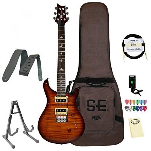 Paul Reed Smith Guitars CM4TS-KIT-1 Custom SE 24 Electric Guitar, Tobacco Sunburst #1 image