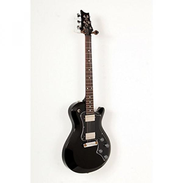 PRS T2SD06_BL S2 Singlecut Standard with Dots Solid-Body Electric Guitar, Black #1 image