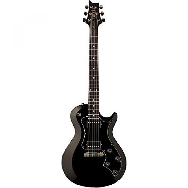 PRS T2SD06_BL S2 Singlecut Standard with Dots Solid-Body Electric Guitar, Black #2 image