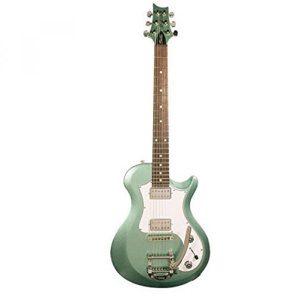 PRS S2 Starla Electric Guitar with PRS Gig Bag &amp; ChromaCast Accessories, Frost Green Metallic #2 image