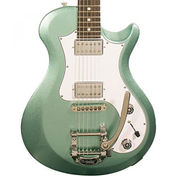 PRS S2 Starla Electric Guitar with PRS Gig Bag &amp; ChromaCast Accessories, Frost Green Metallic #3 image