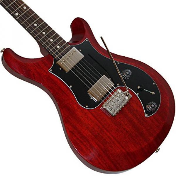 PRS D2TD03VC S2 Standard 22 Vintage Cherry Electric Guitar with Gig Bag, Stand, Tuner, Picks, Cable, Strap, Cloth, Polish and Cleaner #5 image