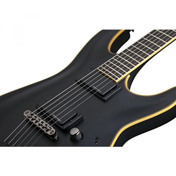Schecter Blackjack ATX C-1 Electric Guitar (Aged Black Satin) #2 image