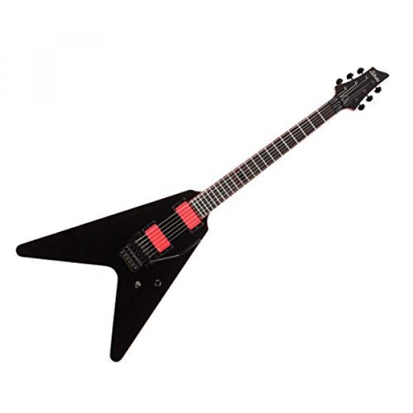 Schecter Gary Holt V-1 FR Electric Guitar - Black #1 image