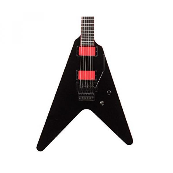 Schecter Gary Holt V-1 FR Electric Guitar - Black #2 image