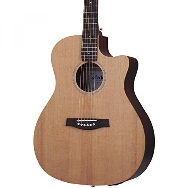 Schecter 3715 Acoustic Guitar, Natural Satin #1 image