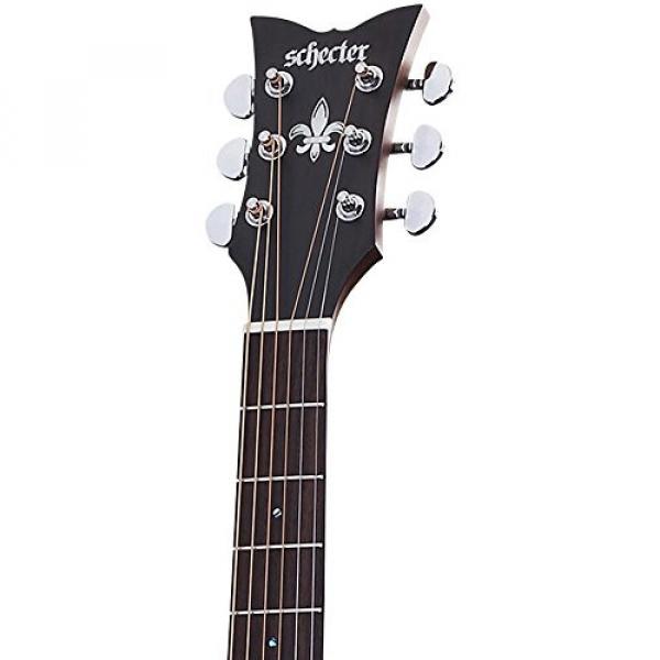 Schecter 3715 Acoustic Guitar, Natural Satin #5 image
