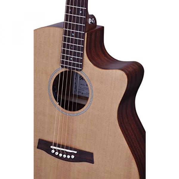 Schecter 3715 Acoustic Guitar, Natural Satin #7 image