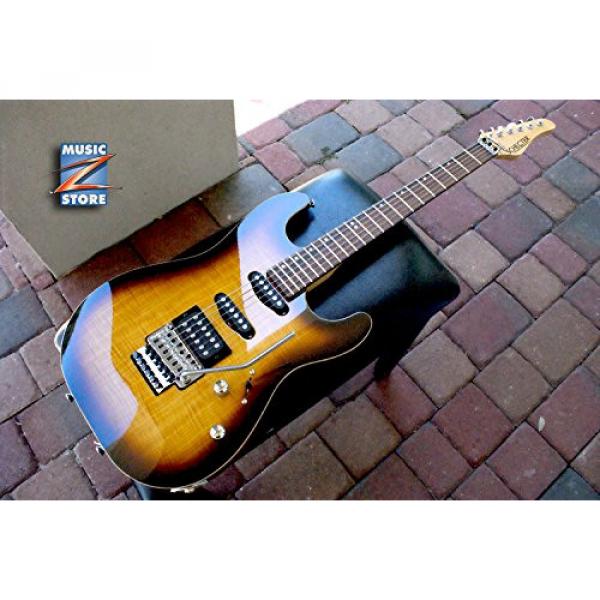 SCHECTER CET USA Custom Shop HSS Vintage Sunburst guitar USA w/OHSC NEW #2 image