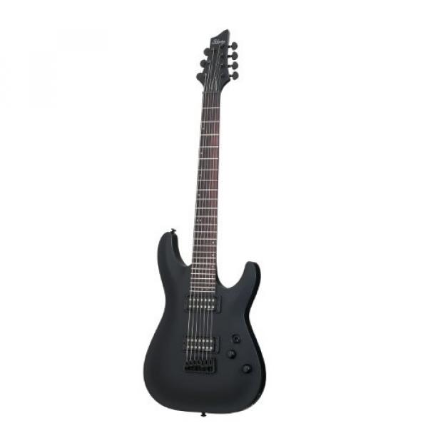 Schecter 408 Stealth C-7 SBK Electric Guitars #1 image