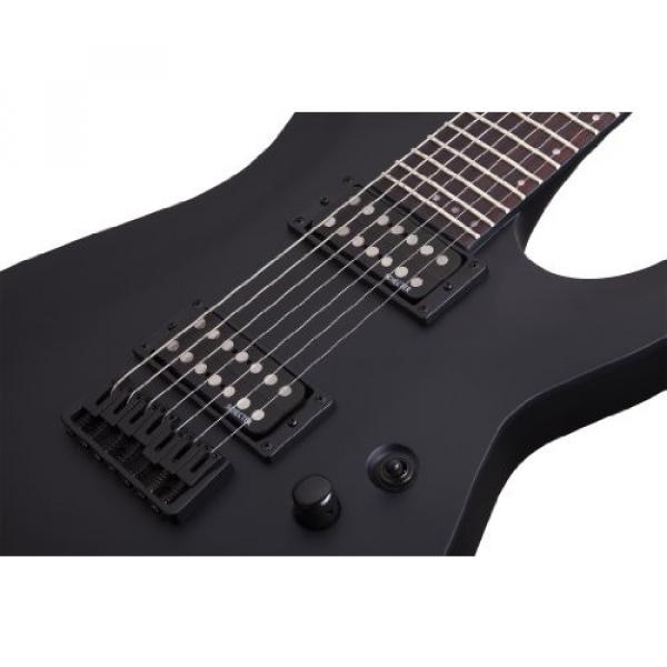 Schecter 408 Stealth C-7 SBK Electric Guitars #2 image