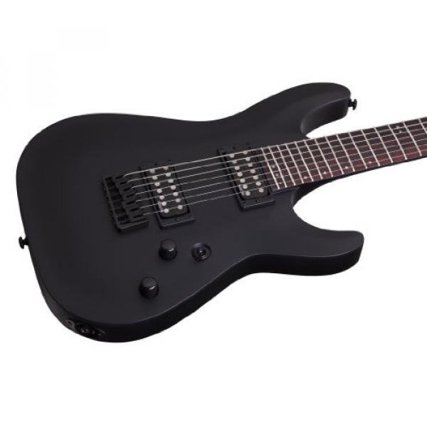 Schecter 408 Stealth C-7 SBK Electric Guitars #5 image
