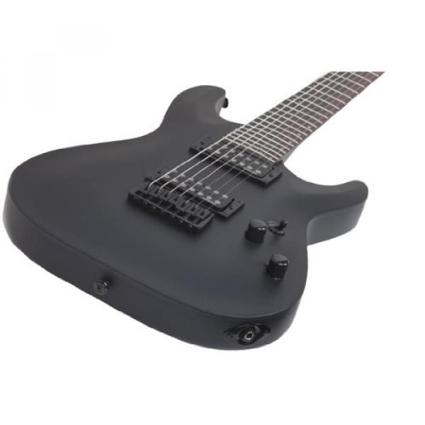 Schecter 408 Stealth C-7 SBK Electric Guitars #6 image