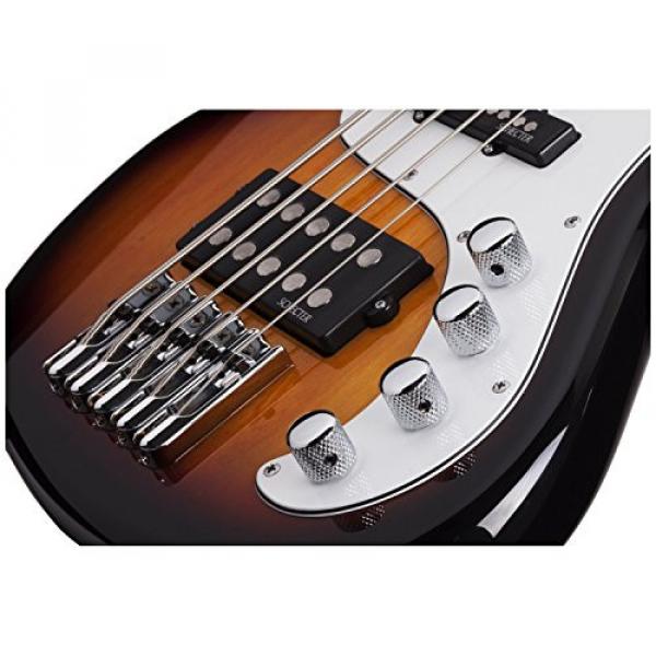 Shecter 2525 STILETTO VINTAGE-5 Bass Guitar w/ Hardshell Case #2 image