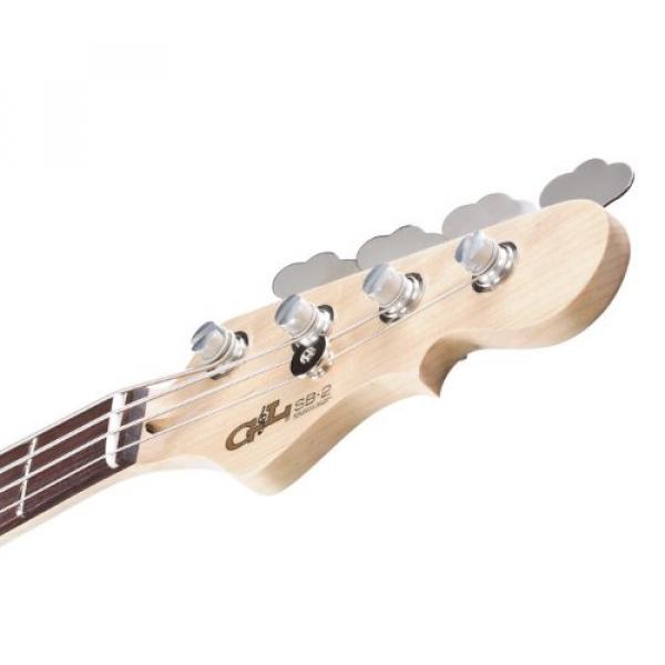 G&amp;L USA SB-2 Bass, Blonde, Rosewood #4 image