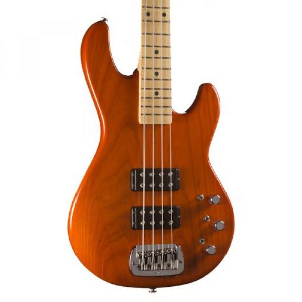 G&amp;L USA L-2000 Bass, Clear Orange, Maple #1 image