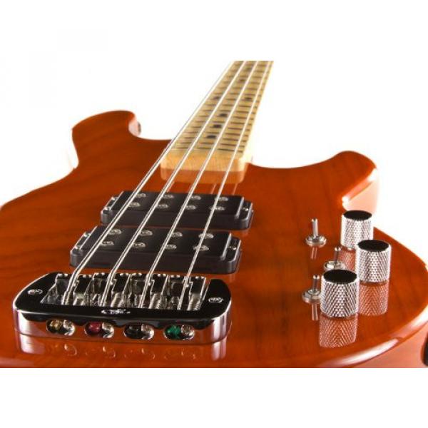 G&amp;L USA L-2000 Bass, Clear Orange, Maple #6 image