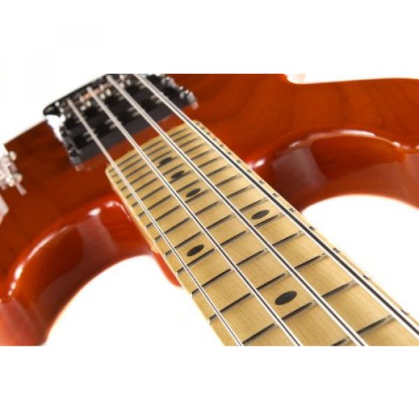 G&amp;L USA L-2000 Bass, Clear Orange, Maple #7 image