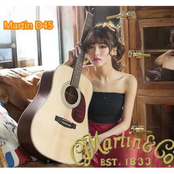 best acoustic guitar--Martin D45 Standard Series Acoustic Guitar #2 image