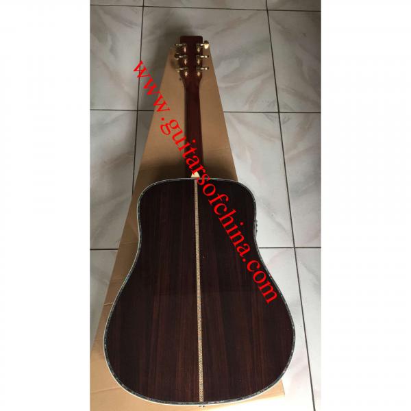 best acoustic guitar--Martin D45 Standard Series Acoustic Guitar #5 image