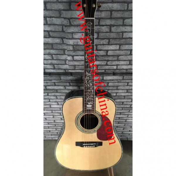 Martin D45  acoustic guitar ebony fretboard vine abalone inlays #1 image