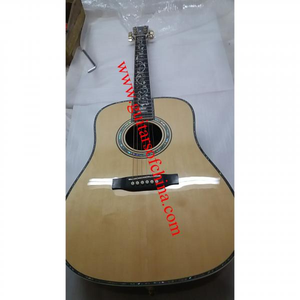 Martin D45  acoustic guitar ebony fretboard vine abalone inlays #2 image