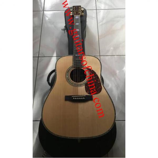 Martin D45 acoustic guitar with a hardshell case #1 image