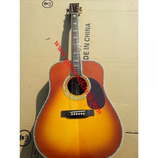 Martin D45 rosewood fretboard cherry suburst color best guitar store #1 image